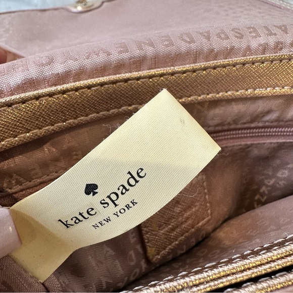 KATE SPADE CARSEN ROSE GOLD CROSSBODY - Picture 6 of 11